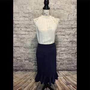 Express blouse off white size small $25